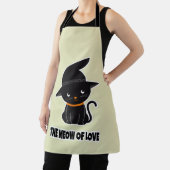 1.niedliche Schwarze Katzenmiau aus Liebe Schürze (InSitu)