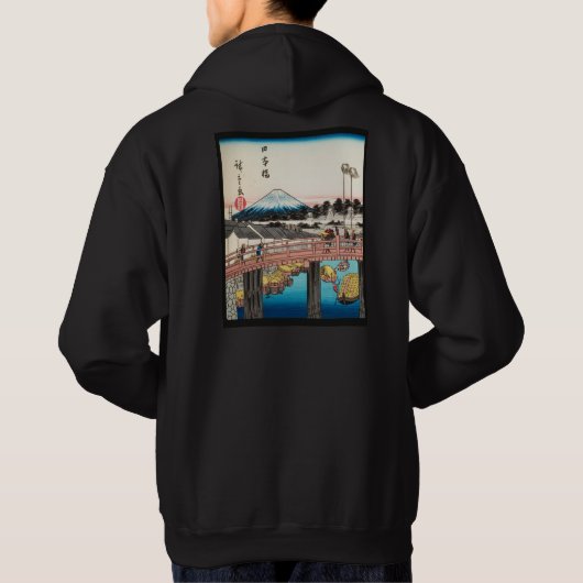#1 Nihonbashi - Stained Glass Art Hoodie (Rückseite)
