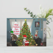 1. November - Meine Weihnachtskarte - Abschlussaus (Stehend Vorderseite)