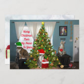 1. November - Meine Weihnachtskarte - Abschlussaus (Vorne/Hinten)