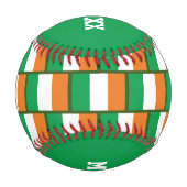 1 NUMMER 1 VATER Vatertag IRLAND FLAG Baseball (Rückseite)