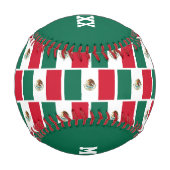 1 NUMMER 1 VATER Vatertag MEXIKO FLAG Baseball (Rückseite)