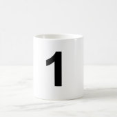 1 Nummer eins Kaffeetasse (Mittel)