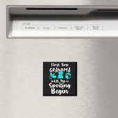 1. Oma zu werden Erste Oma Großmutter Magnet (In Situ (Geschirrspüler))