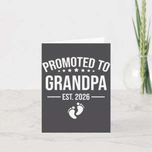 1. Opa Est 2026 Neu Erster Opa 2026 Karte