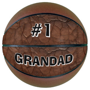 #1 Opa Leder-Look Basketball