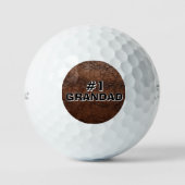#1 Opa Lederlook Golfball (Vorderseite)