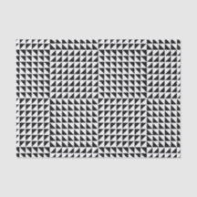 1 Optische Illusion eines schwarzen und weißen Dre