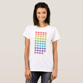 1 Orlando 1 Pulse 49 Herz Regenbogen T-Shirt (Vorne ganz)