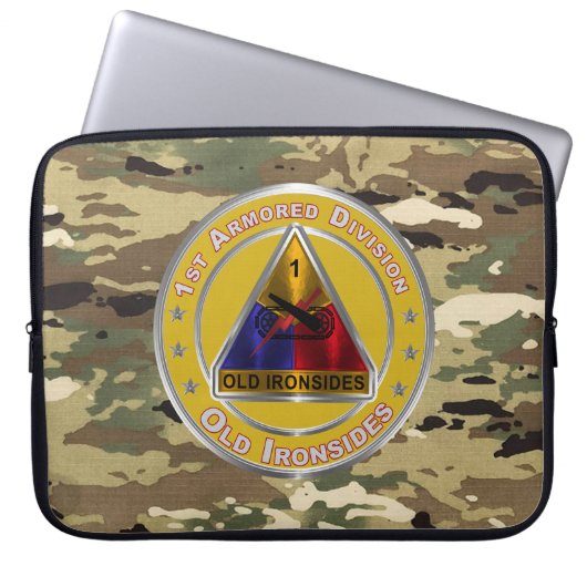 1. Panzerdivision Laptopschutzhülle (Vorderseite)