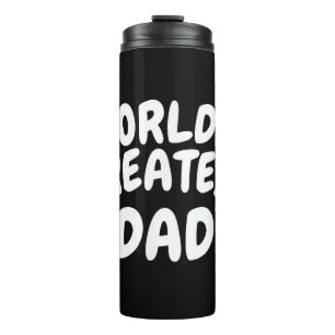 1 Papa Hemd Nummer 1 Papa Weltbester Papa Thermosbecher