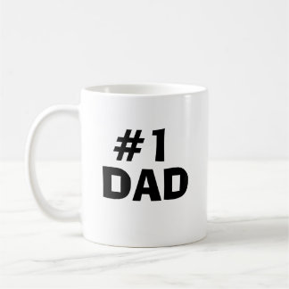 #1 Papa individuelles Foto Vatertagsgeschenk Kaffeetasse