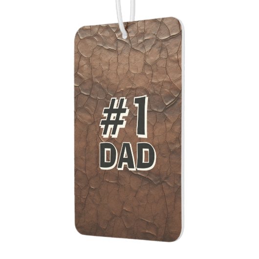 #1 Papa Leder-Look Autolufterfrischer (Links)