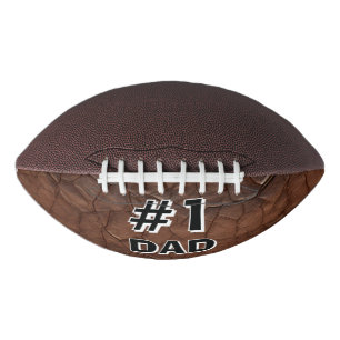 #1 Papa Leder-Look Football