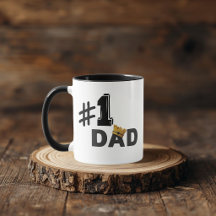 #1 Papa Liebes-Personalisierte Tasse