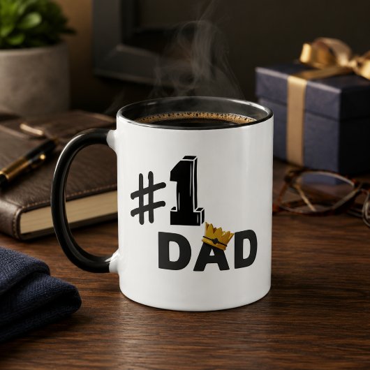 #1 Papa Liebes-Personalisierte Tasse
