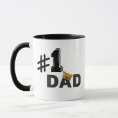 #1 Papa Liebes-Personalisierte Tasse (Links)