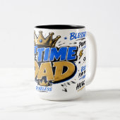 1. Papa Zweifarbige Tasse (VorderseiteRechts)