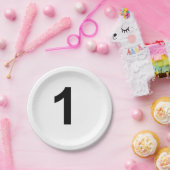 1 Papierplatte Pappteller (Party)