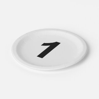 1 Papierplatte Pappteller