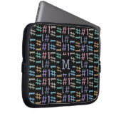 "# 1" Pattern angepasste Laptop-Laptop-Ärmel Laptopschutzhülle (Vorne Rechts)