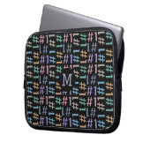 "# 1" Pattern angepasste Laptop-Laptop-Ärmel Laptopschutzhülle (Vorderseite Links)