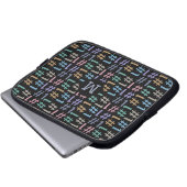 "# 1" Pattern angepasste Laptop-Laptop-Ärmel Laptopschutzhülle (Vorne Knopf)