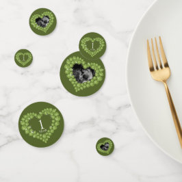 1. Peridot Hochzeitstag Herzgrün Foto Konfetti