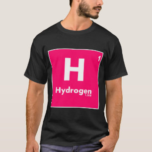 1 Periodensystem des Wasserstoff-  der Elemente T-Shirt
