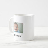 1 Personalisiertes Baby Foto Kaffeemaschine Tasse  (Vorderseite Links)