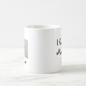 1 Personalisiertes Baby Foto Kaffeemaschine Tasse  (Mittel)