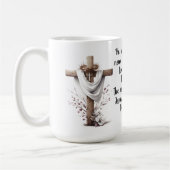 1 Peter 1:3 Living Hope Easter Scripture Art  Kaffeetasse (Links)