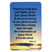 1 Peter 1:3 Magnet (Vertikal)