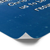 1 Peter 1:3 Poster (Ecke)