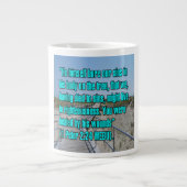 1 Peter 2:24 WEBU-Tasse Jumbo-Tasse (Vorderseite)