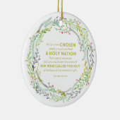 1 Peter-2:9 Keramikornament (Rechts)