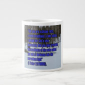 1 Peter 2.9 WEBU-Tasse Jumbo-Tasse (Vorderseite)