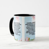 1 Peter 3:7 KJV Bibelschrift Bild Zwei-Tonen-Tasse Tasse (Vorderseite Links)