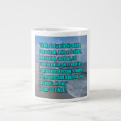 1 Peter 3:8-9 WEBU-Tasse Jumbo-Tasse (Vorderseite)