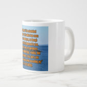 1 Peter 4:12-13 WEBU-Tasse Jumbo-Tasse (Vorderseite Rechts)