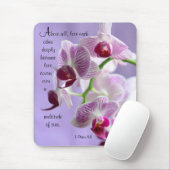 1 Peter 4:8 Orchias Maus Pad Mousepad (Mit Mouse)