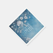 1 Peter 5:7 Bibelverse Bild Serviette (Ecke)