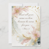 1 Peter 5:7 zerstört alle eure Karten auf seiner B (Vorderseite)