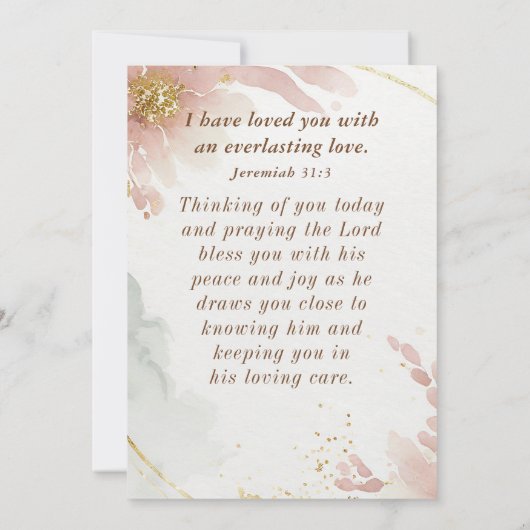 1 Peter 5:7 zerstört alle eure Karten auf seiner B (Rückseite)