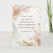 1 Petr 5:7 Schlagen alle eure Karten auf seinem Bi (Rückseite)