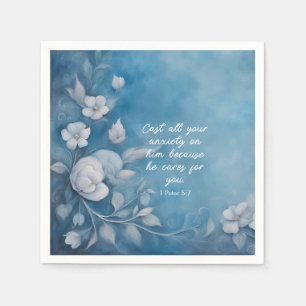 1 Petrus 5:7 Bibelvers Bild Serviette