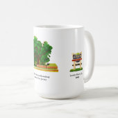 #1 PIERCE REIHEN-SALEM-EICHEN-TASSE KAFFEETASSE (VorderseiteRechts)