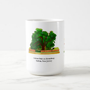 #1 PIERCE REIHEN-SALEM-EICHEN-TASSE KAFFEETASSE