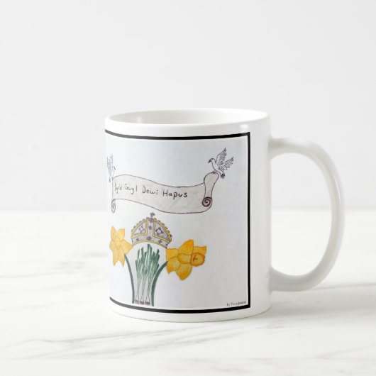 1. Pl. Eisteddfod-Tasse Kaffeetasse (Rechts)