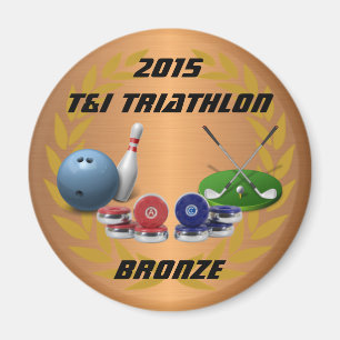 1. Platz-Magnet - Modell Magnet